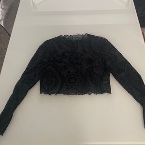 Shein crop top large